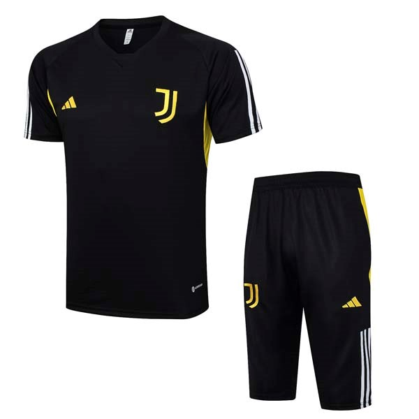 Camiseta Entrenamiento Juventus Conjunto Completo 2023-24 Negro